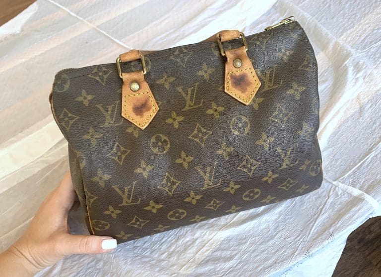 How to clean LOUIS VUITTON vachetta leather #louisvuitton #takashimura, Lv Bag