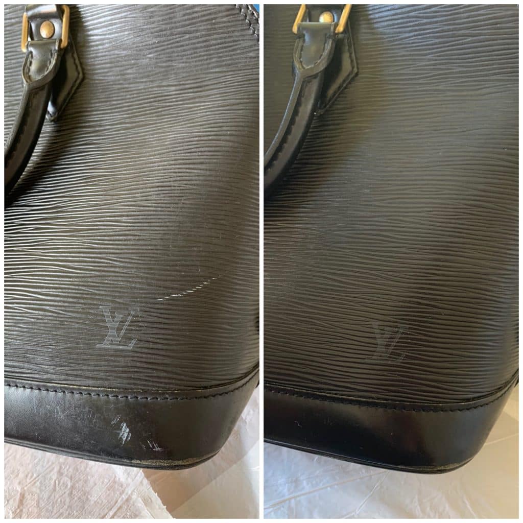 How To Clean, Condition & Patina LV Canvas & Vachetta - Comparing Apple  Brand & Fiebing's Oil Paste 