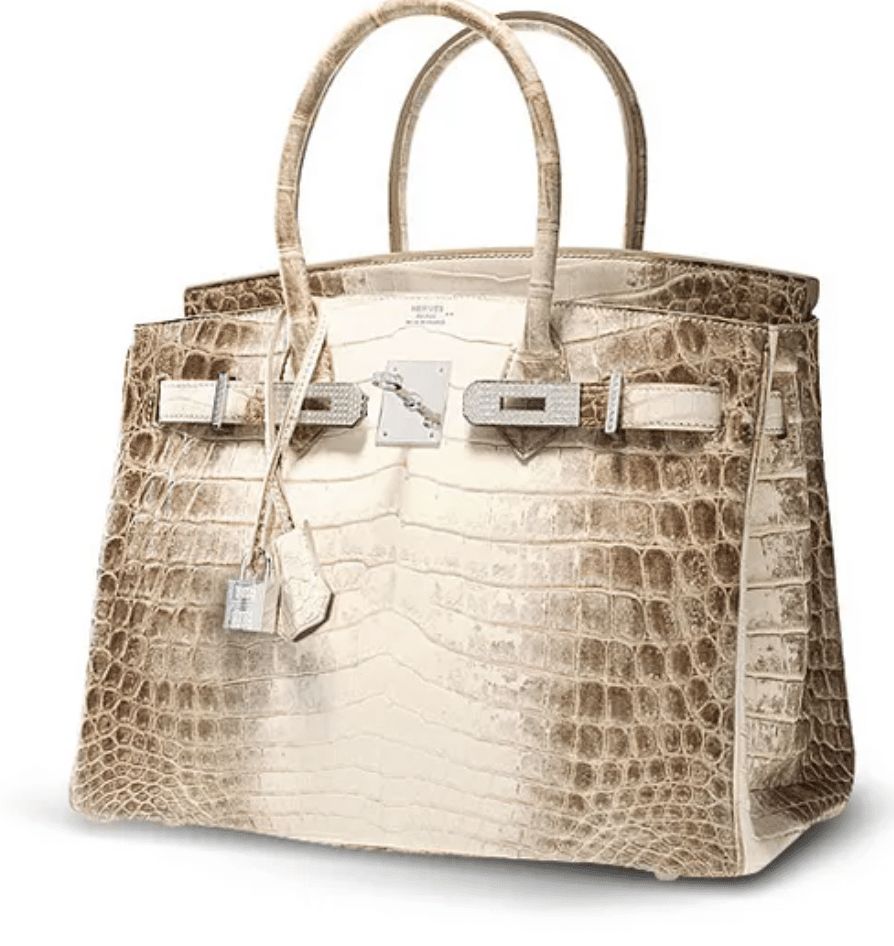 Hermès Himalayan crocodile Birkin bag
