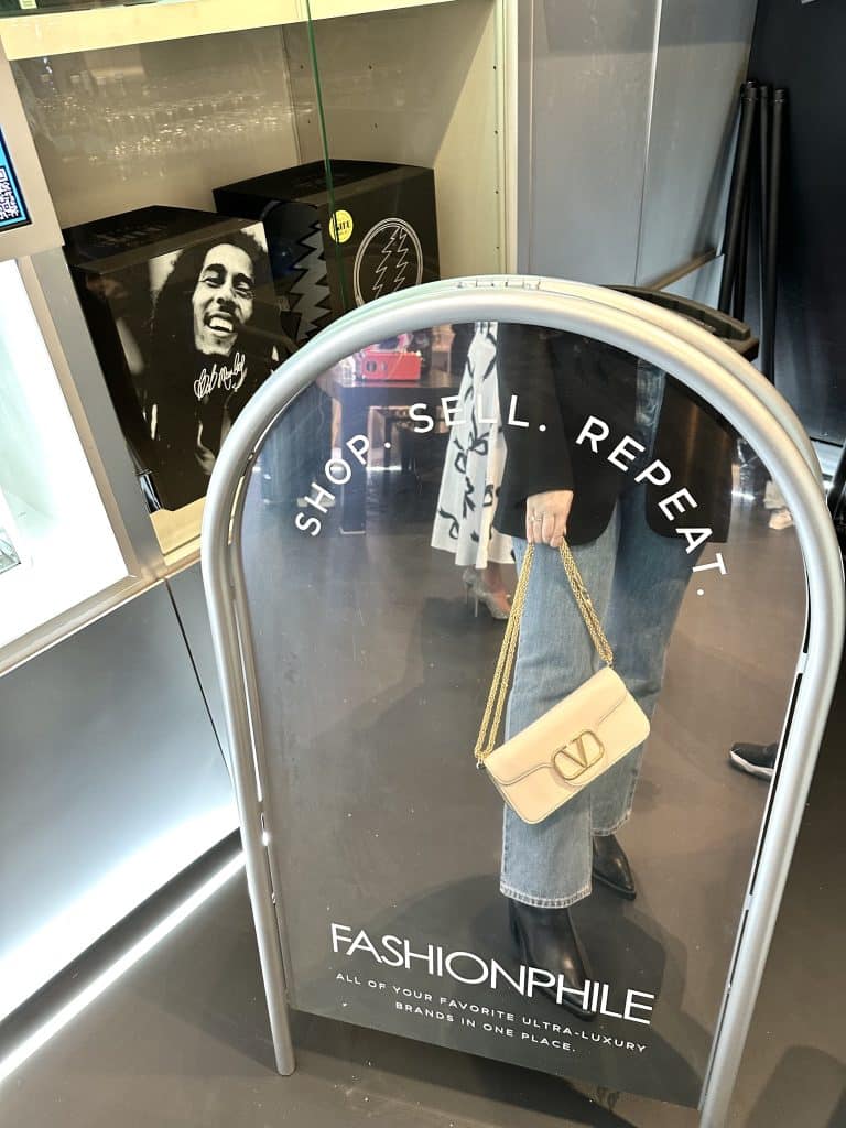 fashionphile fred segal pop up